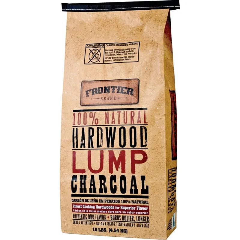 Royal Oak Frontier 195-338-012 Lump Charcoal, 10 lb, Bag