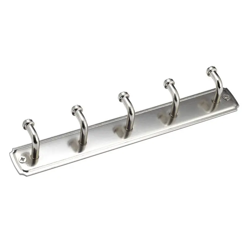 8-1/2 in. Key Holder in Brushed Nickel