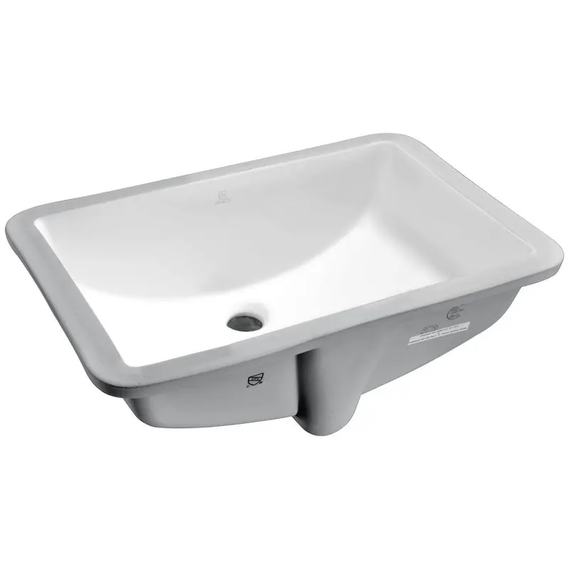 ANZZI Pegasus Series 8.5 in. Ceramic Undermount Sink Basin in White19.4 / each