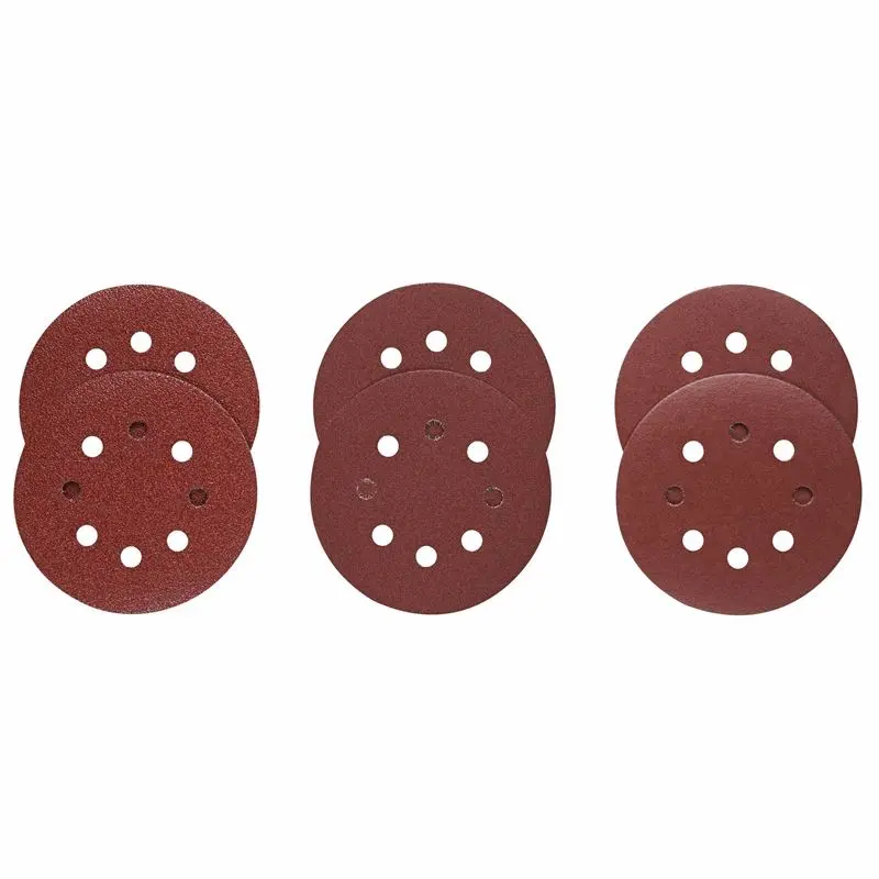Bosch | SR5R000 8-Hole Hook Loop Sanding Disc (60-120-240 Grit)