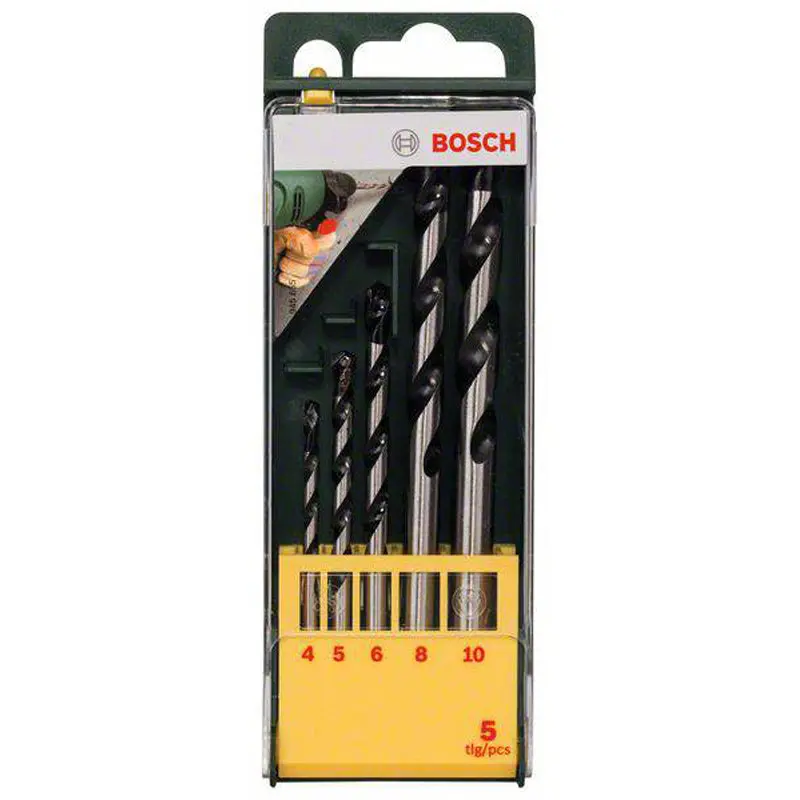 CYL-1 Concrete Drill Bit Set 4/5/6/8/10mm