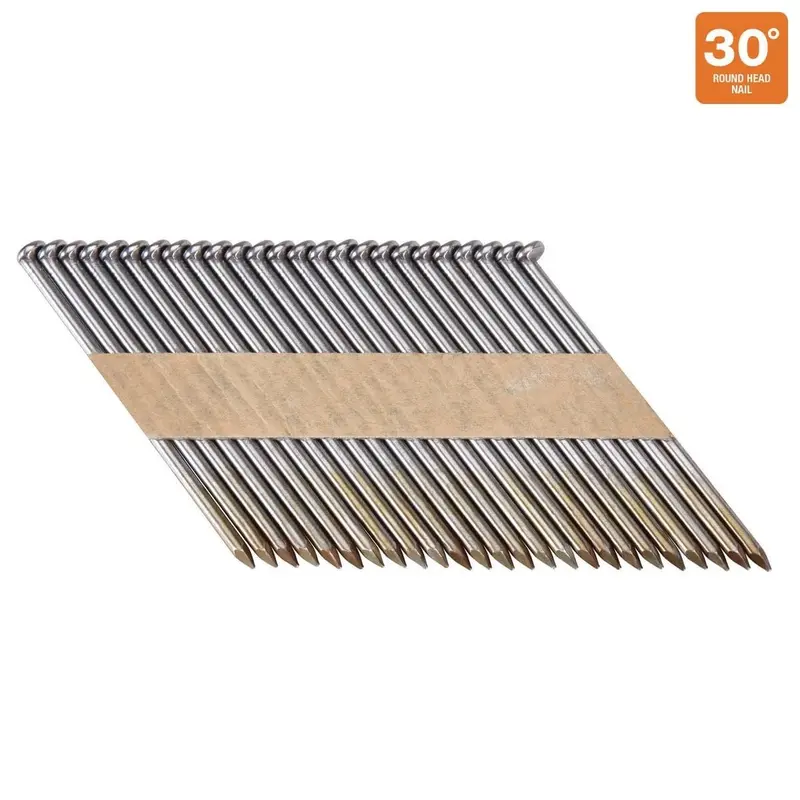 30 3-1/4 in. Bright Framing Nails, 1,000 Pc.