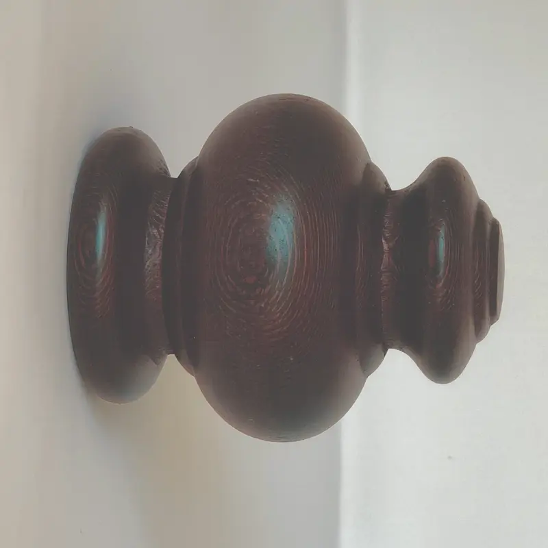 Odiseia Finial 2" Walnut