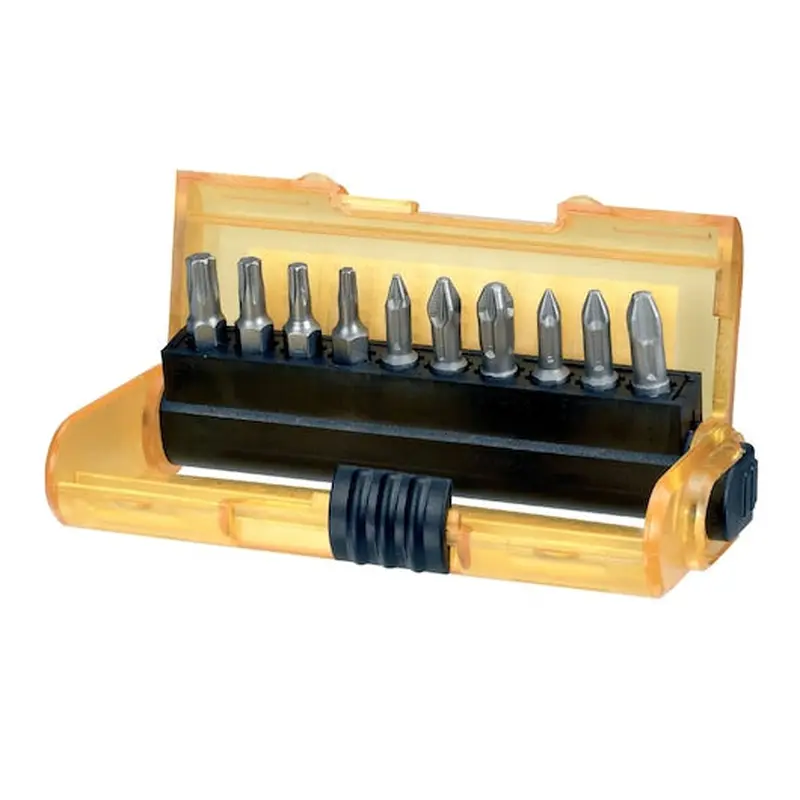 Screwdriving Set With Bit Holder (11 Pcs)