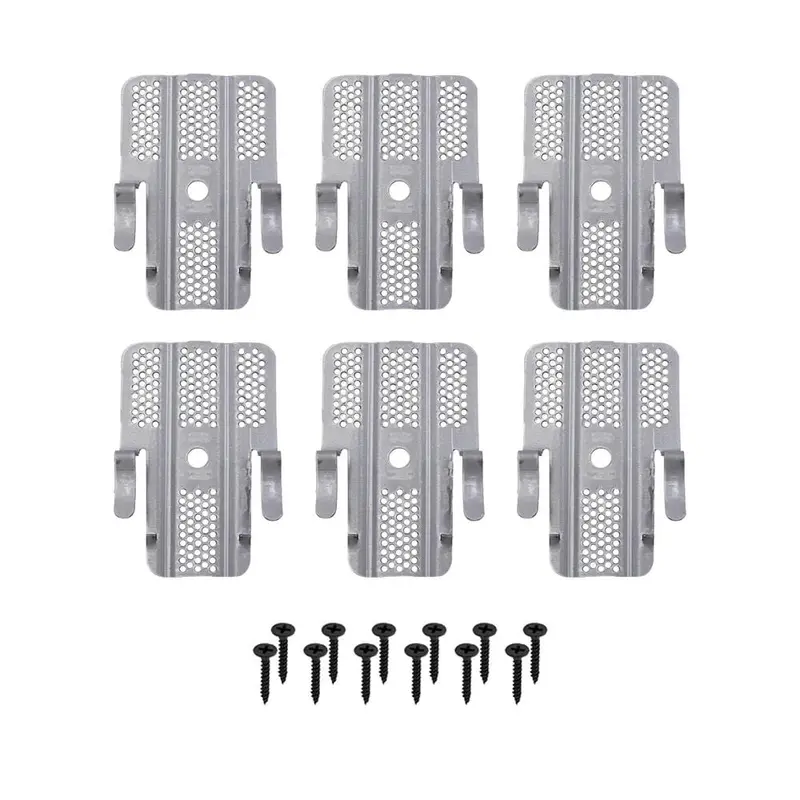 3 in. x 2 in. Steel Drywall Repair Clip (6-Pack)0.330 / each