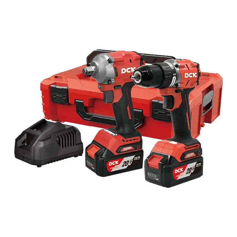 DCK 20V Brushless Combo Kit  Hammer Drill & Impact Wrench | KDKIT28 (TYPE EK)