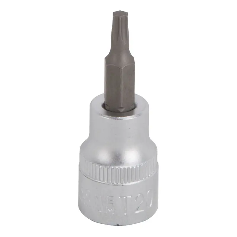 Vulcan 3505002820 Fractional Star Bit Socket, T20 Tip, Chrome
