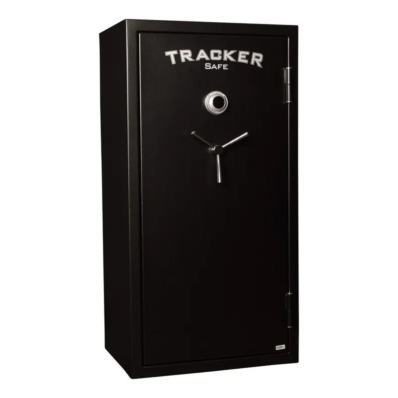 24-Gun Fire-Resistant Combination/Dial Lock, Black Powder Coat
