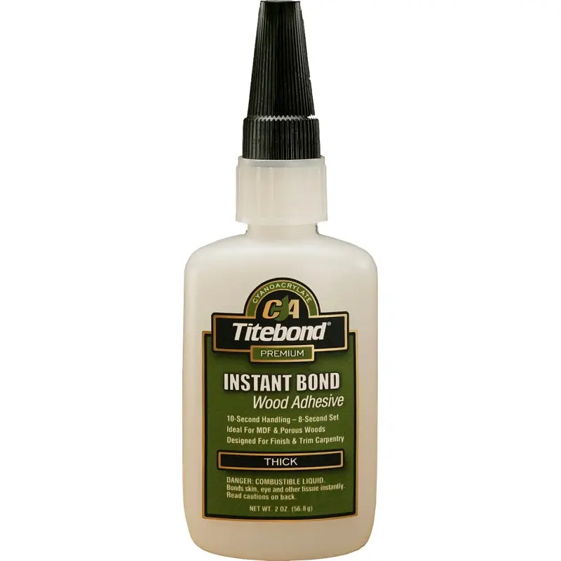 Titebond 6221 Wood Glue, Clear, 2 oz Bottle