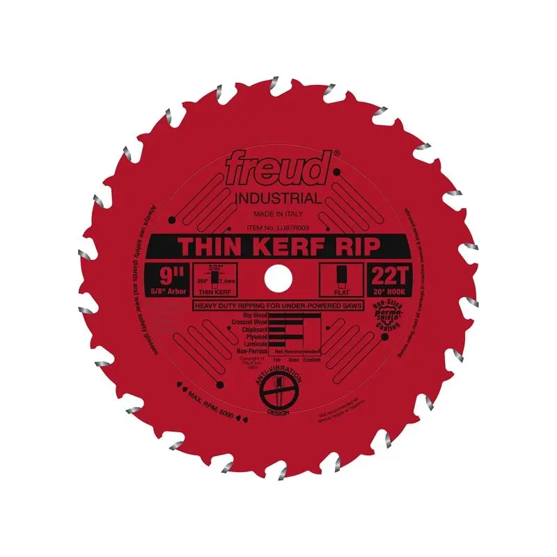 Freud | LU87R009 9" Thin Kerf Rip Blade