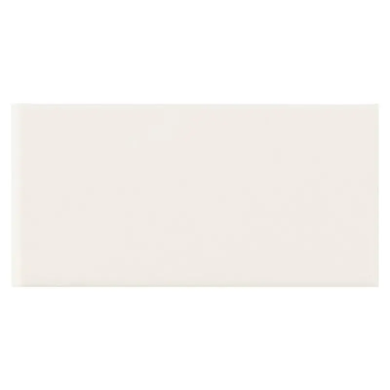 American Olean Profile Ice White Ceramic Bullnose Tile (3-in x 6-in)