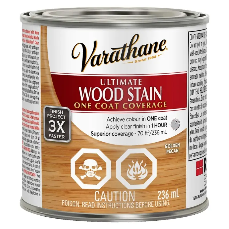Varathane 302971 Stain, Golden Pecan, Liquid, Can