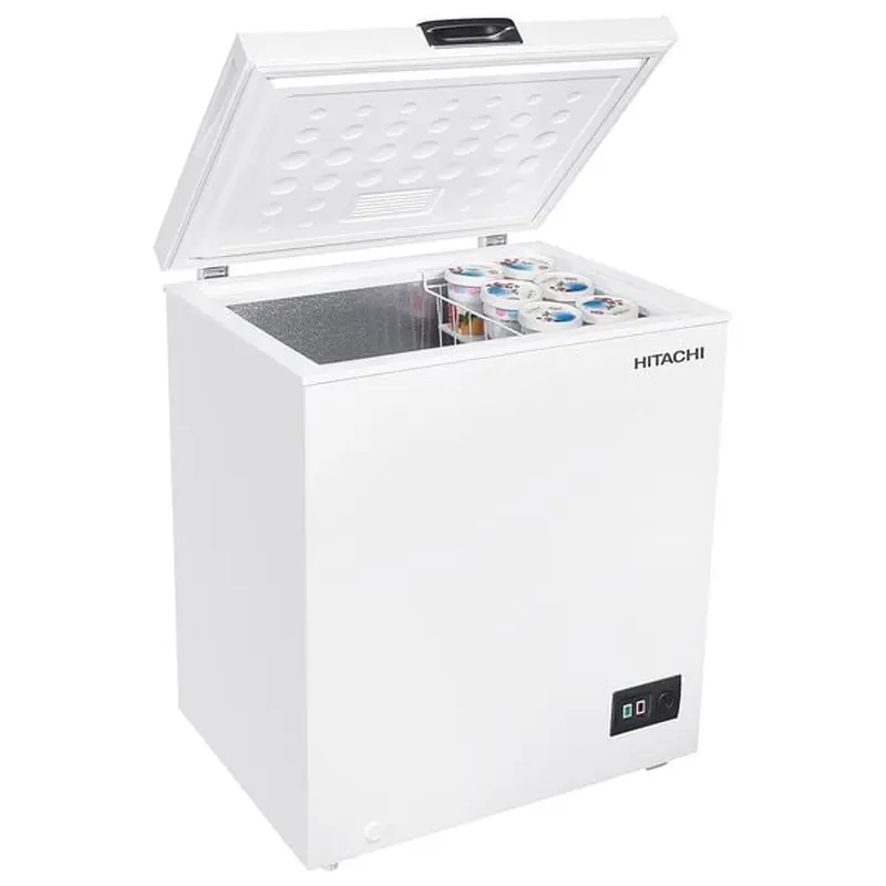 Hitachi HRCS7145MNWIQ Chest Freezer White