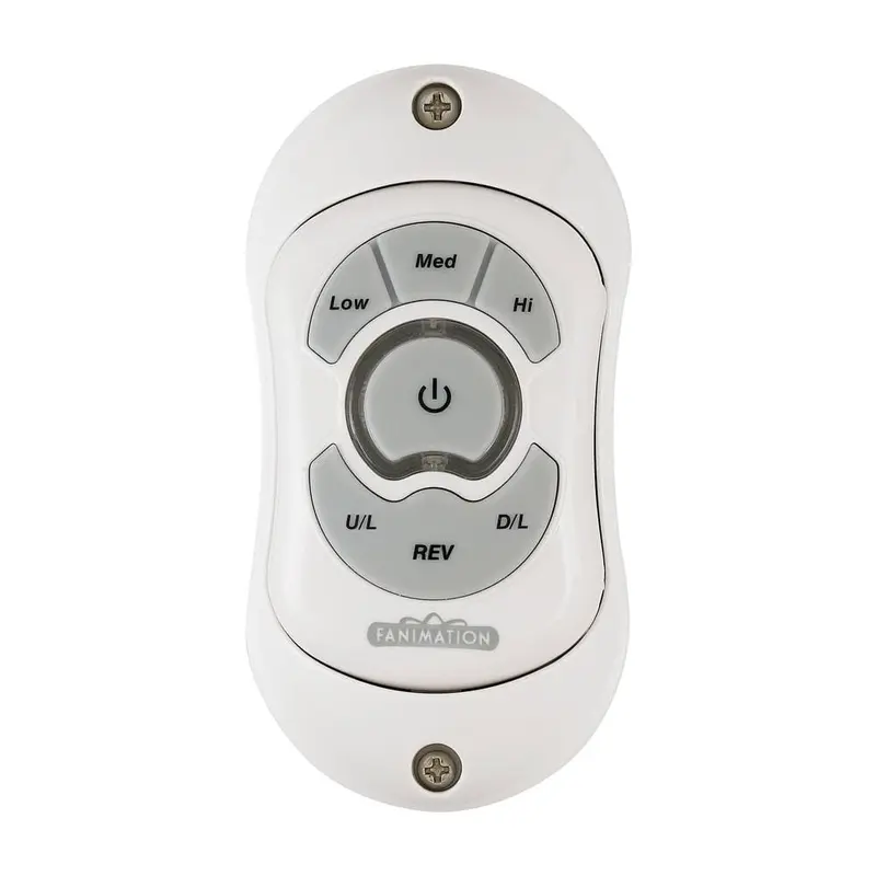 3-Speed Hand Held Ceiling Fan Remote Control, Whiteeach