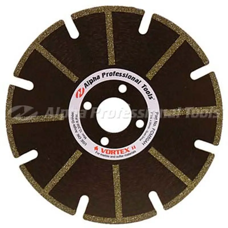 Alpha Vortex for Marble - Intricate & Flush Cutting Blade for Marble