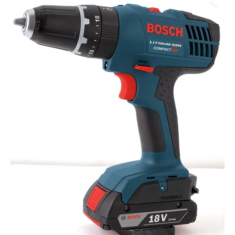 Bosch HDB180-02 18V Compact 3/8" Cordless Hammer Drill/Driver