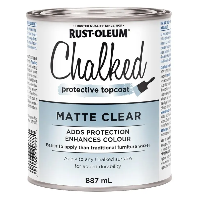 Rust-Oleum 289508 Protective Coating, Matte, Clear, 30 oz