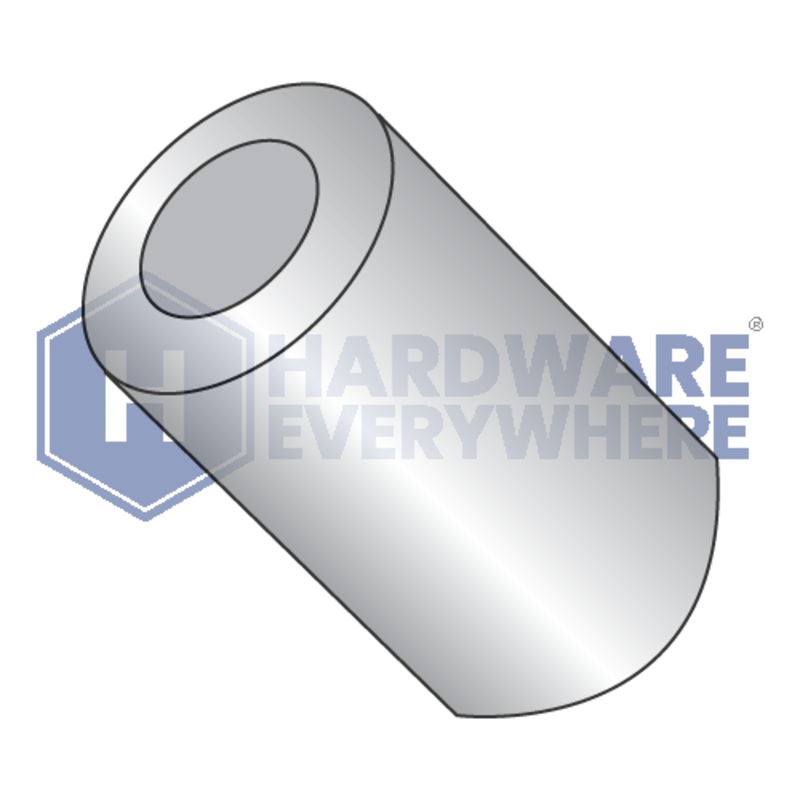 10 x 1/4 ROUND SPACERS / Aluminum / Plain FUL163378748869