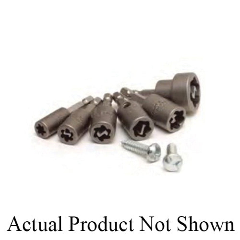 eazypower 88244 1-Way Screw Remover, #8 Screw, 1/4 in Shank, 2 in OAL, 1-Piece