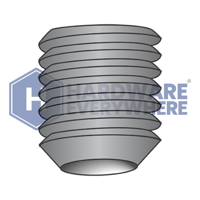 M4-0.7 x 6 METRIC SOCKET SET SCREWS / Steel / Black Oxide