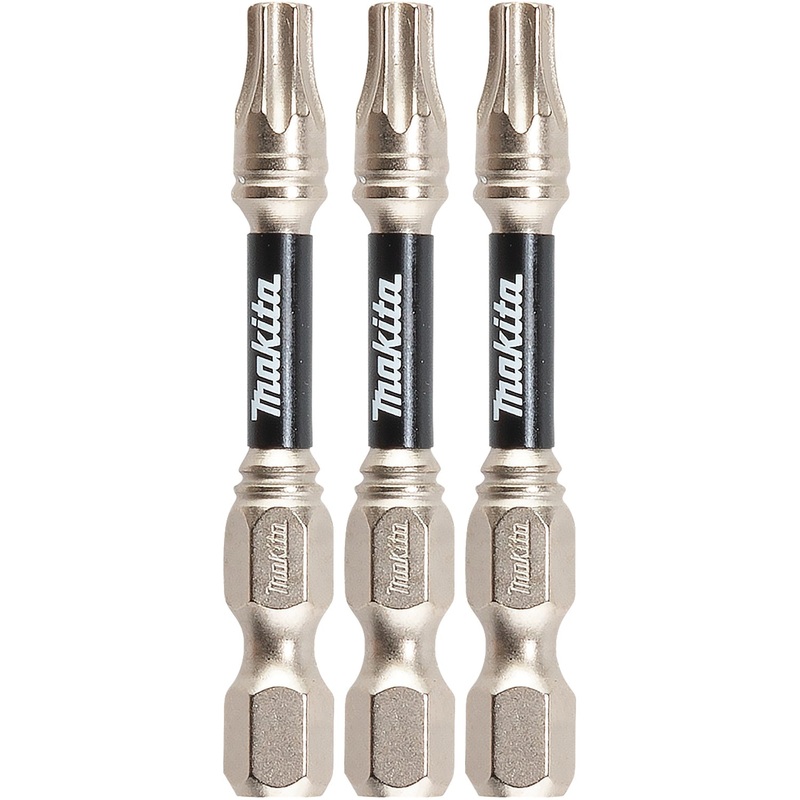 Makita Impact XPS E-00854 Power Bit, Torx Point, #25 Point, 2 in OAL, 1/4 in Shank, Steel