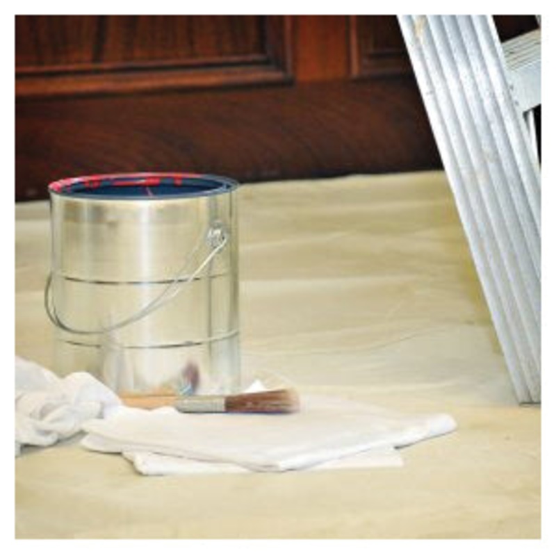 TRIMACO Rubber Duckie 80208 Drop Cloth, 4 ft W, 12 ft L