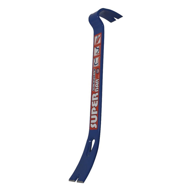 VAUGHAN Super Bar B215 Pry Bar, 15 in OAL, Steel Bar